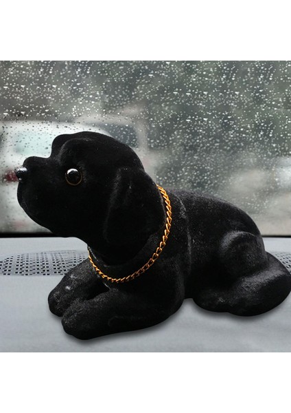 Bobble Head Dog Sodding Dog Figurine Model Süsler Araba Gösterge Tablosu Dekoru 16CMX8CMX10CM (Yurt Dışından)