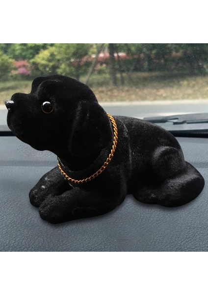Bobble Head Dog Sodding Dog Figurine Model Süsler Araba Gösterge Tablosu Dekoru 16CMX8CMX10CM (Yurt Dışından)