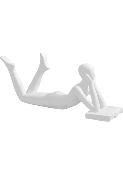 Thinker Figürin Reçineşünür Heykeli Heykel Iskandinav Süsleme B 20X5X8CM (Yurt Dışından) modelleri