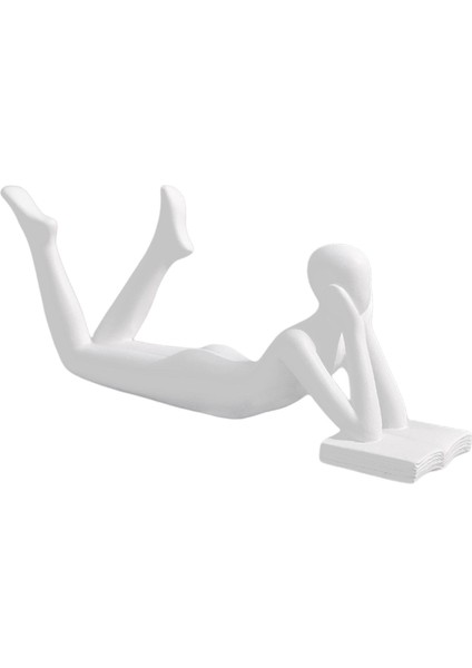 Thinker Figürin Reçineşünür Heykeli Heykel Iskandinav Süsleme B 20X5X8CM (Yurt Dışından) fırsatları