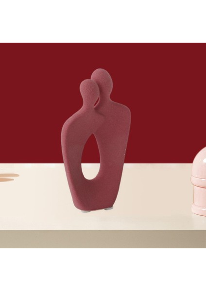 Çiftler Heykel Heykel Figürinler Sevgililer Günü Için Modern Figür Mevcut 7CMX14CM (Yurt Dışından)
