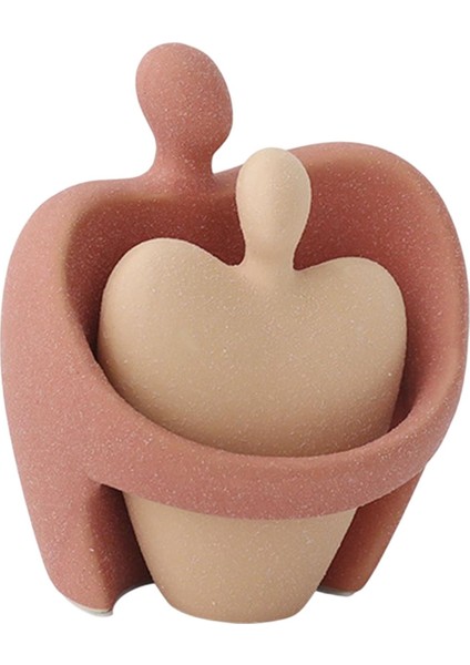 Çiftler Heykeli Heykel Figürinler Sevgililer Günü Için Modern Figür Mevcut 9CMX11CM (Yurt Dışından)