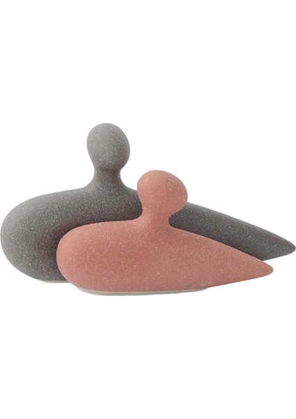 Çiftler Heykeli Heykel Figürinler Sevgililer Günü Için Modern Figür Mevcut 12CMX6.5CM (Yurt Dışından)