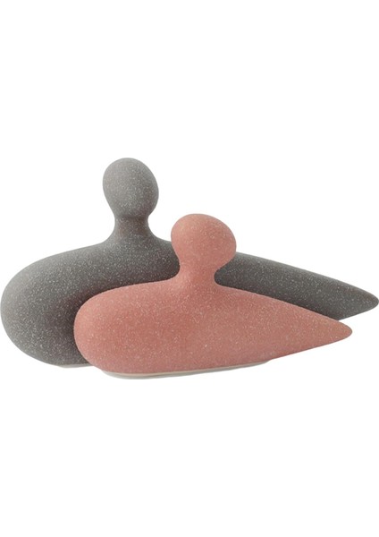 Çiftler Heykeli Heykel Figürinler Sevgililer Günü Için Modern Figür Mevcut 12CMX6.5CM (Yurt Dışından)