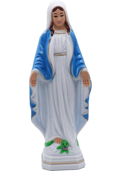 Kutsanmış Saint Mary Heykel Masaüstü Dekorasyonu 25X9.5CM B (Yurt Dışından)