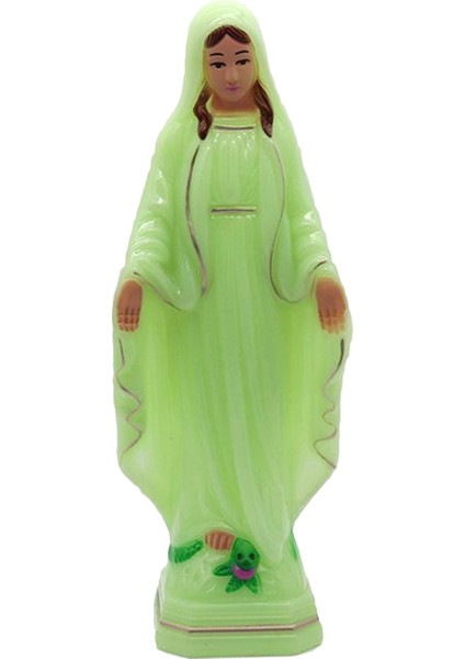 Kutsanmış Saint Mary Heykel Masaüstü Dekorasyonu 25X9.5CM A (Yurt Dışından)