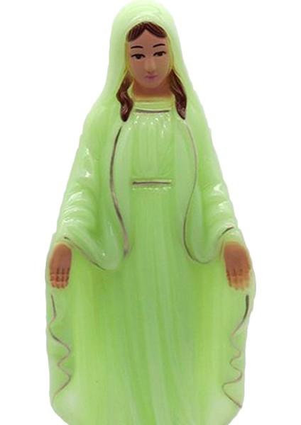 Kutsanmış Saint Mary Heykel Masaüstü Dekorasyonu 35X13CM A (Yurt Dışından)