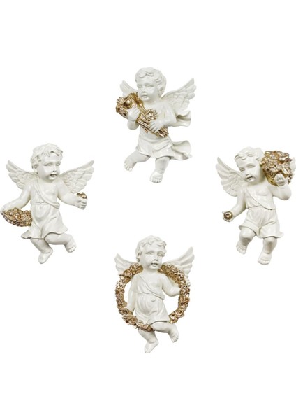 4pcs/set 3D Heykelleri Dekoratif El Sanatları Reçine Oturma Odası (Yurt Dışından) fiyatları