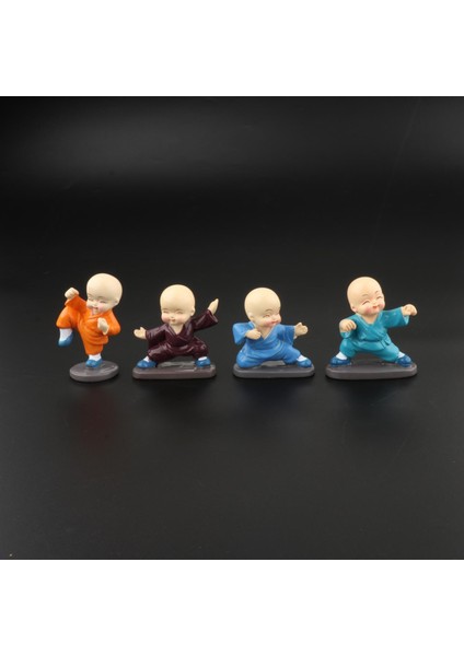 4x Reçine Figür Heykeli Küçük Dekorasyon Stili 2 (Yurt Dışından) modelleri