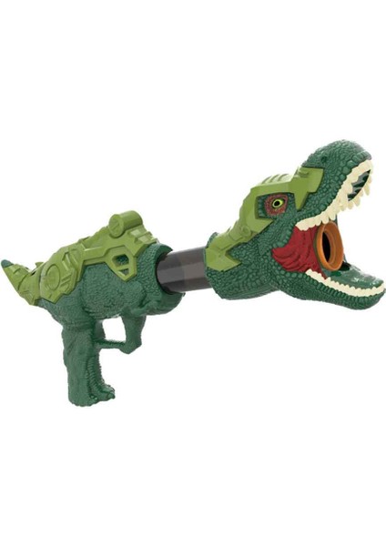 Sünger Top Atan Dinozor Tabanca - Yeşil