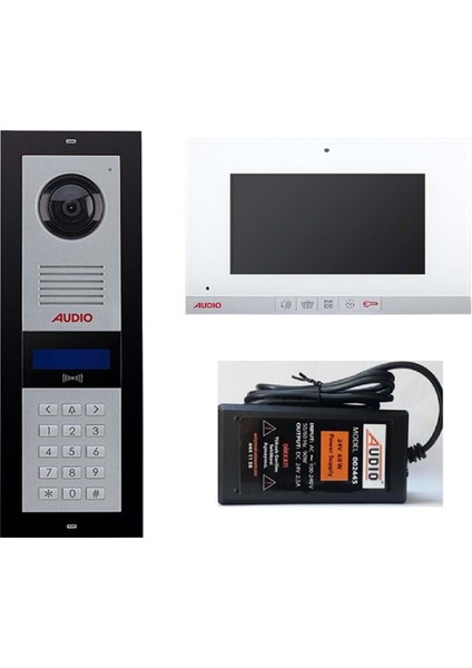 3002 29 Daire Görüntülü Şifreli Diafon Sistemi 7''
