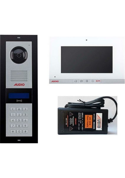 3002 30 Daire Görüntülü Şifreli Diafon Sistemi 7''