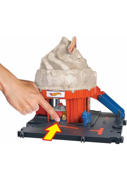 Hotwheels Hot Wheels Şehir Hayatı Serisi HDR24 - Downtown Ice Cream Swirl modelleri