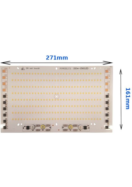 Projektör Ledi 200 Watt 220 Volt Beyaz Smd