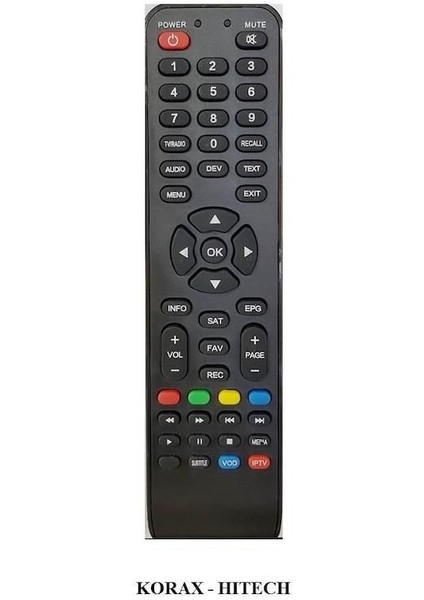 Kumanda 1730-KORAX Ip Tv