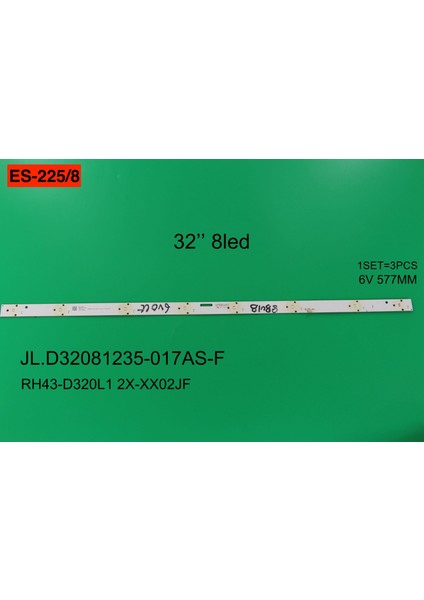 LCD LED-2438 Takım 3 LÜ-D32081235-195AS-D32081235-017AS-F,303-J01--ES225-WİNKEL