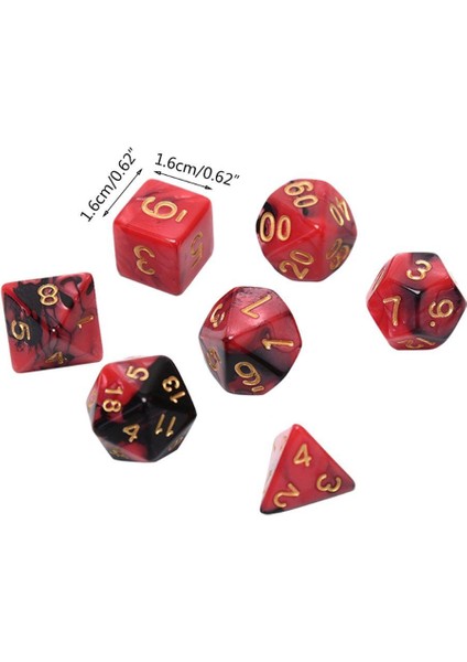Preston Iki Renkli Veri D% D12 D20 Dnd/rpg/mtg Masa Oyunu Eğlence Masa Oyunları Aile Oyuncakları (Yurt Dışından) modelleri