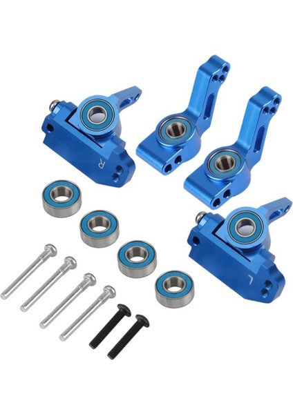 Ön Tekerlek Direksiyon Blokları Metal Arka Akslar 1/10 Traxxas 2WD Slash Stampede Rustler Parçaları (Yurt Dışından)