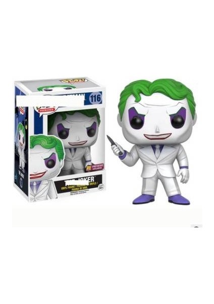 Pop Arkham Asylum Palyaço Joker Animasyon Manga Periferik El Ofisi (Yurt Dışından)