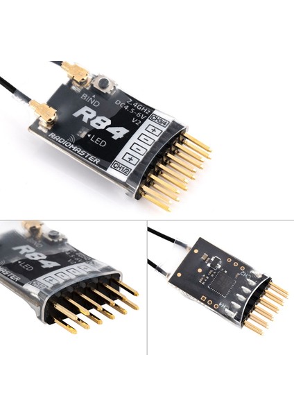 Love More Radiomaster 4ch 6ch 8ch 16CH Alıcı Sbus Rssı R81 R84 R86 R86C R88 R161 R168 Frsky D8 D16 TX16S Se (Yurt Dışından)