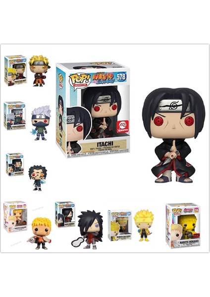 Pop Naruto Kakashi / Sasuke / Uchiha Itachi / Action Figure Modeli (Yurt Dışından)