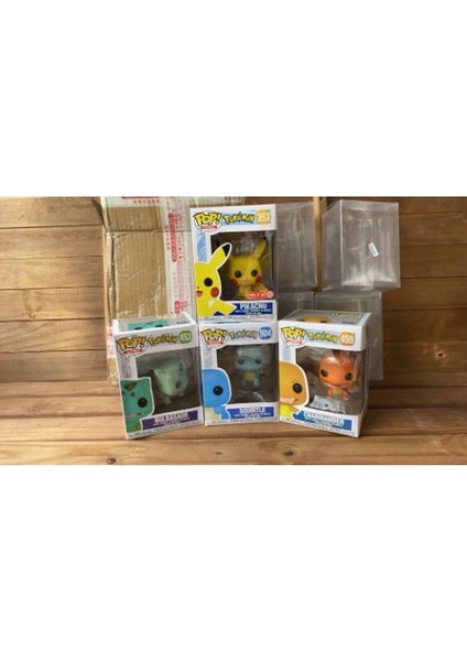 Pop Boneco Funko Pop Pokemon / Pikachu / Squirtle / Bulbasaur / Charmander (Yurt Dışından)