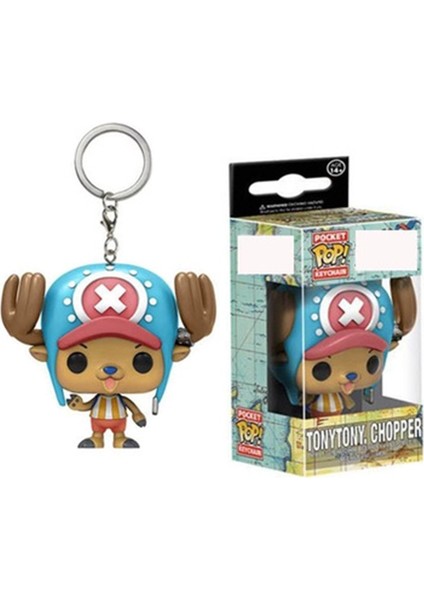 1 Adet Kolye ile Anahtarlık Funko Pop ve Tony Chopper/hukuk/maymun D/luffy/minifigure/koleksiyonlar (Yurt Dışından)