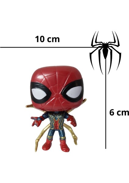 Bebek Yenilmezler 10CM Pvc Karakter Marvel Süper Kahraman Wolverine Batman Hulk Kara Panter Dc (Yurt Dışından)