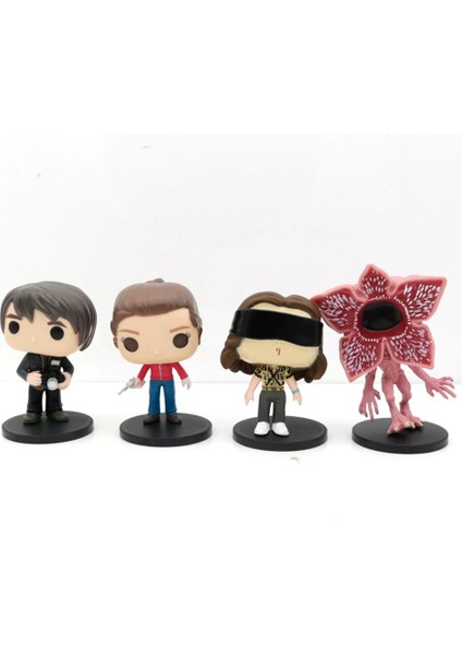 10 cm Stranger Şeyler Nancy Demogorgon 11 Dustin Steve Vecna ​​vinil Koleksiyon Funko Pop Aksiyon Figürü Bebek (Yurt Dışından)