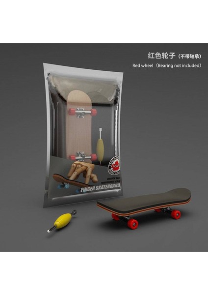 Profesyonel Parmak Pateni Parmak Pateni Teknoloji Güvertesi Finger Skate Maple Starter Fingerpracing Skate Profesyonel Yenilik Dönen Tekerlek Krala Döner Yibo Aynı Kanat Türü (Yurt Dışından)
