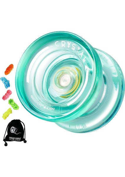 Magıcyoo K2 Plus Yoyo Crystal Responsive, Yo-Dual Amaçlı, Ara Ürünler Için Yanıtsız Yedek Rulman (Yurt Dışından)