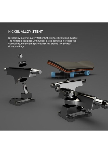 Profesyonel Parmak Pateni Parmak Pateni Teknoloji Güvertesi Finger Skate Maple Starter Fingerpracing Skate Profesyonel Yenilik Dönen Tekerlek Krala Döner Yibo Aynı Kanat Türü (Yurt Dışından)