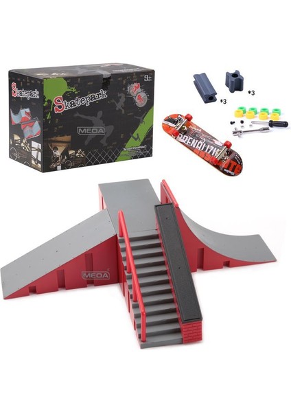Shehave Finger Skates Skate Park Rampa, Abs Fingerboard Park Rampa Oyuncakları (Yurt Dışından) fırsatları