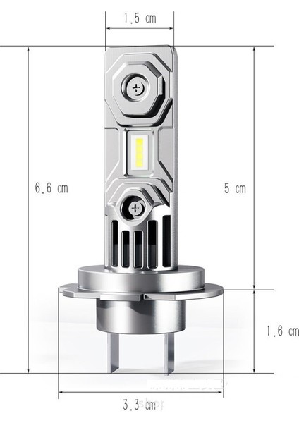Doğrudan H7'ye Entegre LED Araba Farları Uzak ve Yakın Işık Motosiklet Farları Araba LED Farları (Yurt Dışından) fiyatları