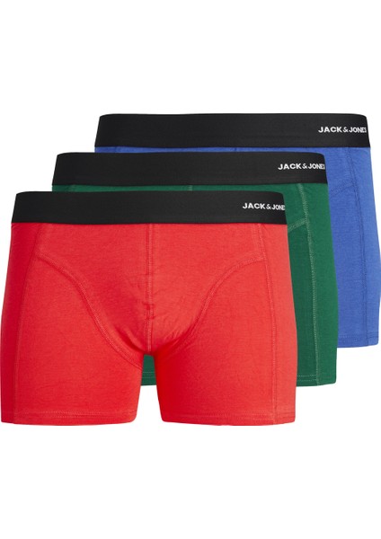 Jack & Jones 3'lü Bambu Boxer Paketi - Lucas