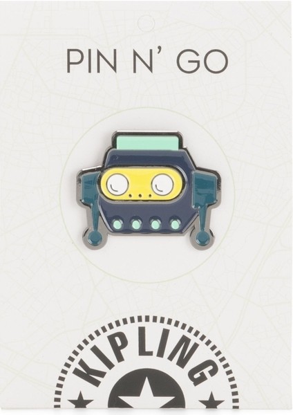 Kıplıng Robot Pin Rozet