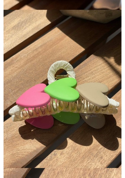 Kalp Figürlü Mandal Toka Pembe SBT1607