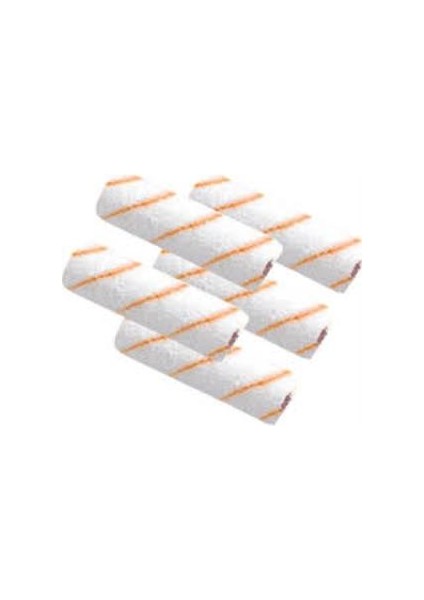 Parmak Rulo Fırça Yedeği 10 cm 10 Adet (Lisinya) Ali The Stereo