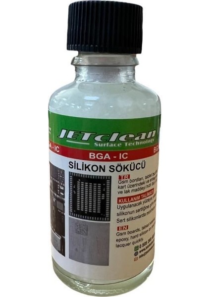 Jet Clean Bga-Ic Silikon Entegre Sökücü 30 ml