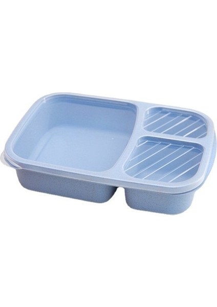 4 Adet Gıda Sınıfı Pirinç Kabuğu Öğle Yemeği Kutusu Buğday Sofra Takımı Öğle Yemeği Kutusu Buğday Samanı Bölünmüş Bölme Bento Kutusu Kare Fast Food Kutusu Renk Rastgele (Yurt Dışından)