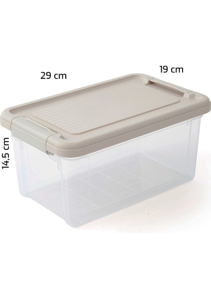 Hobby Life Stormax 3'lü Kilitli Saklama Kutusu - 5 Lt fiyatları