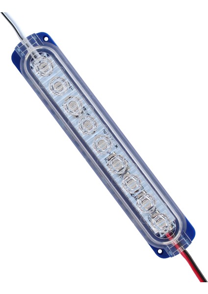 Parlak Yanıp Sonen Mavi Modul LED 14*32.5 2835 24 Volt 1.2 Watt Powermaster