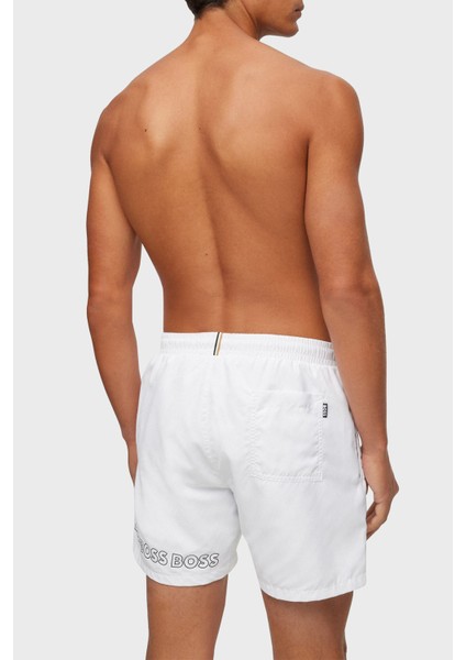 Logolu Deniz Şortu Cepli Mayo Short Erkek Mayo Short 50469300 100 modelleri