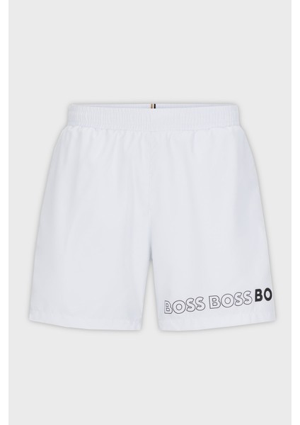 Logolu Deniz Şortu Cepli Mayo Short Erkek Mayo Short 50469300 100 fırsatları