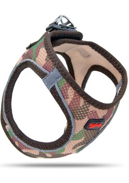 Air Mesh Harness Desenli Göğüs Tasması Camo L