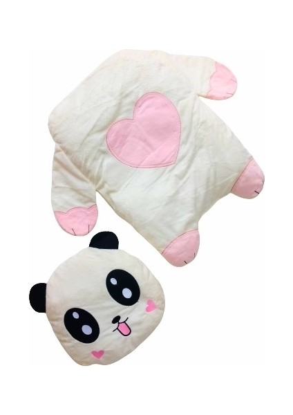 Baby Pofuduk Pembe Panda Alt Açma Seti