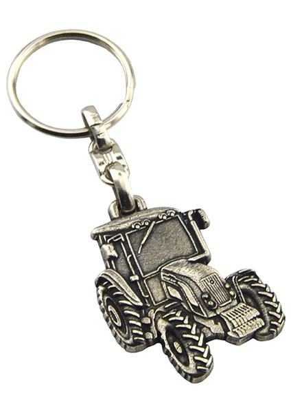 Traktör 2 Rölyef Araç Anahtarlık