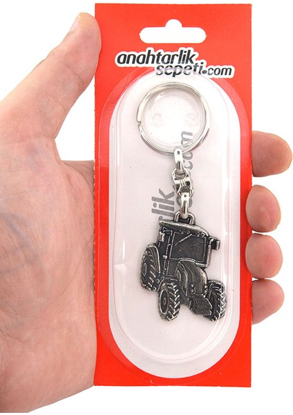 Traktör 2 Rölyef Araç Anahtarlık