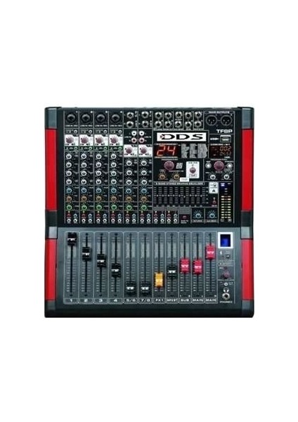 D 8 P 2000 Fx 2X1000W 8 Kanal Power Mixer