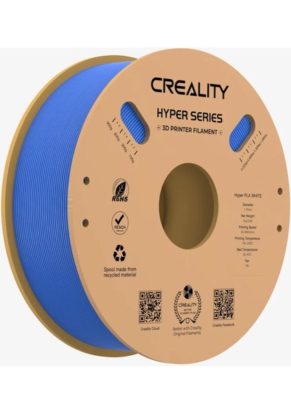 Creality Hyper Pla Filament Mavi 1.75MM 1kg Standart